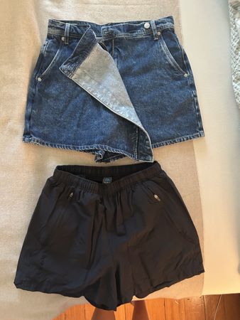 Pepe Jeans Jeanshorts + Badehose Gr. 38/M - Super Set!