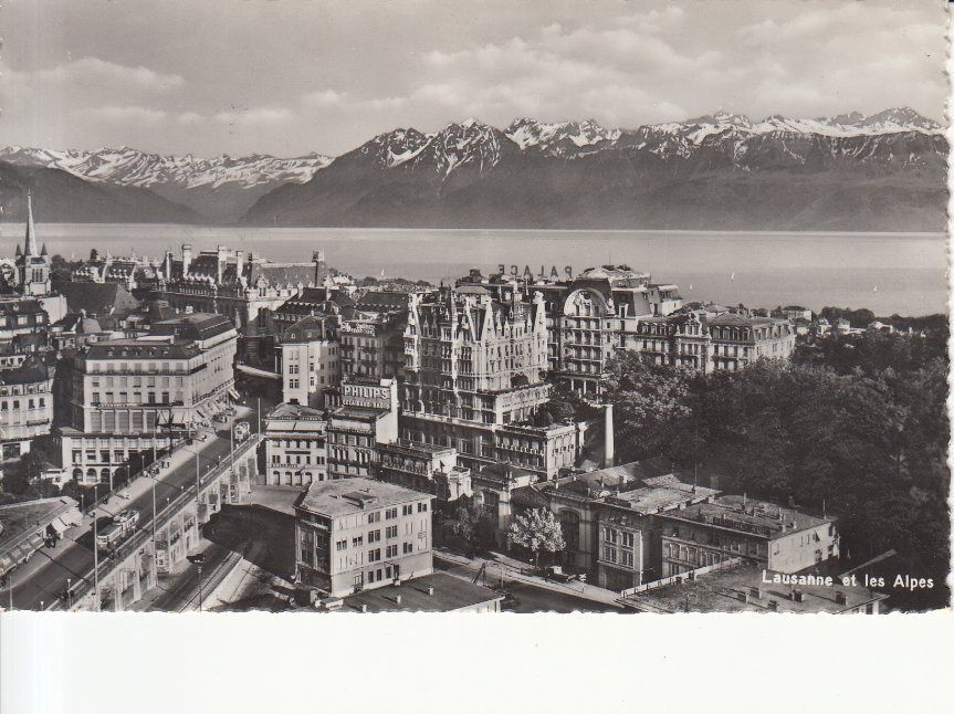 Cartoline postali: Lausanne ca. 1945 – Usato da Bürglen TG venduto da StampGraf