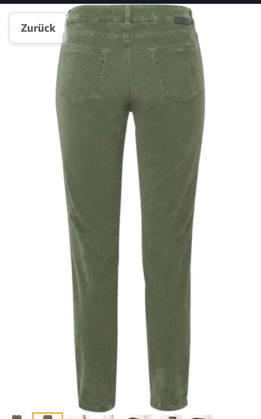 Brax Pantaloni: Brax Hose Cord Style Shakira – Nuovo (secondo la descrizione) da Sennwald venduto da Vallhalla1991 1