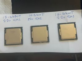 CPU. i5-6400T  2.20 GHz  Preis Pro Stück
