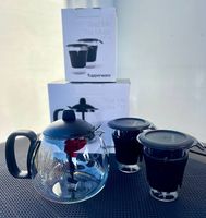 Teekanne + 2 Teetassen von Tupperware / Neu