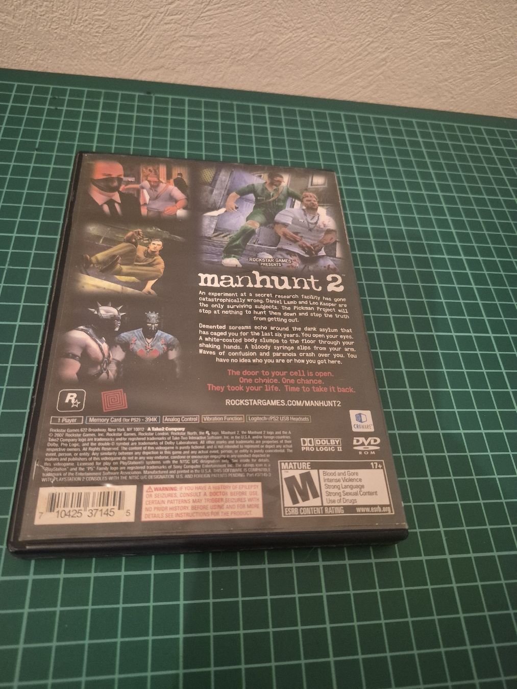 Sony Giochi: Manhunt 2 for PlayStation 2 - PS2 - Complete and Tested – Usato da Meyrin venduto da Retro-GZ 2