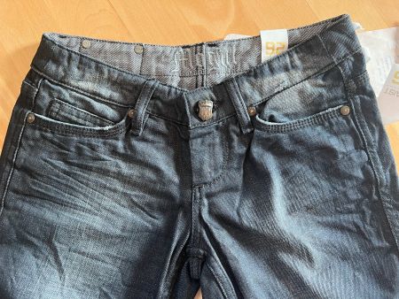 MOGUL Damen Jeans in Gr. 26/34, Schwarz, NEU