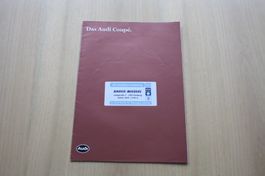 Audi Coupe Prospekt 1981