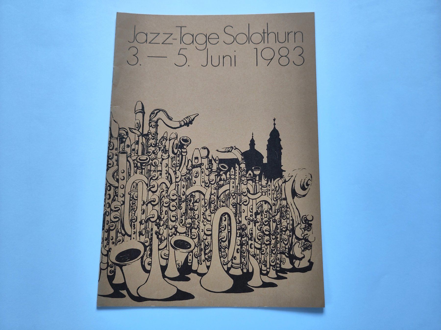 Documenti: Jazz-Tage Solothurn 1983 Programmheft – Usato da Schaffhausen venduto da RolfMeister