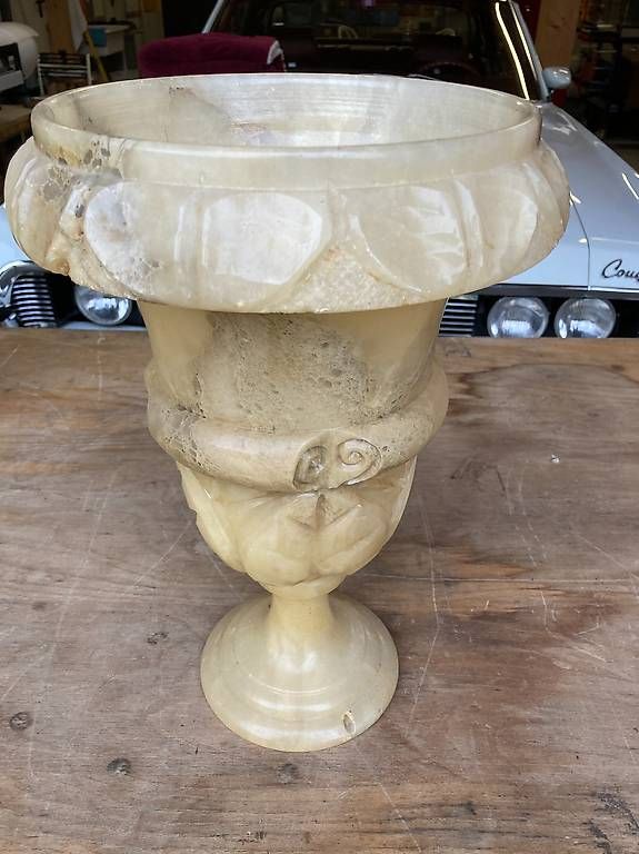Vasi & Recipienti: Spanische Alabastervase Alabastro Herma – Usato da Liesberg Dorf venduto da Country1 3