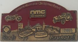 Plakette Internationale Oldtimerfahrt Stadt Baunatal 2005