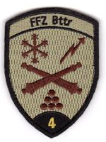 Badge FFZ Bttr 4 schwarz
