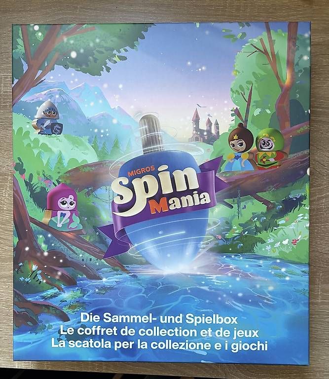 Giochi: Spin Mania Migros toupies collection – Nuovo (secondo la descrizione) da Martigny venduto da jcj_j2fb