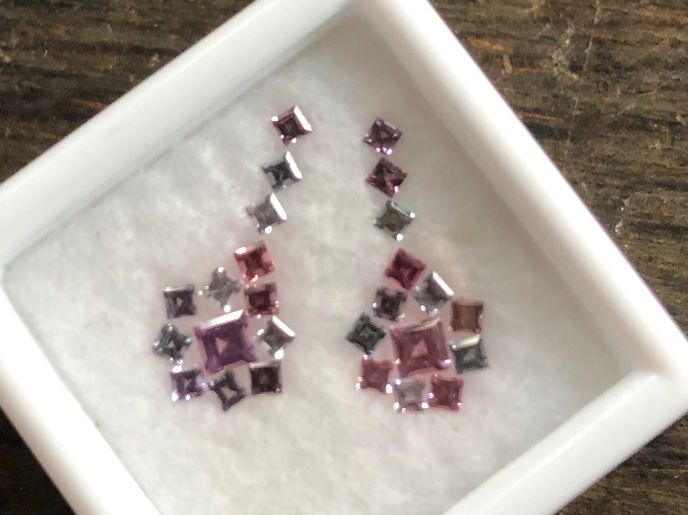 Pietre preziose: SPINELLE  "Pair"  für Ohrhänger  0.70cts – Nuovo e nell'imballaggio originale da Seftigen venduto da tigers12 1