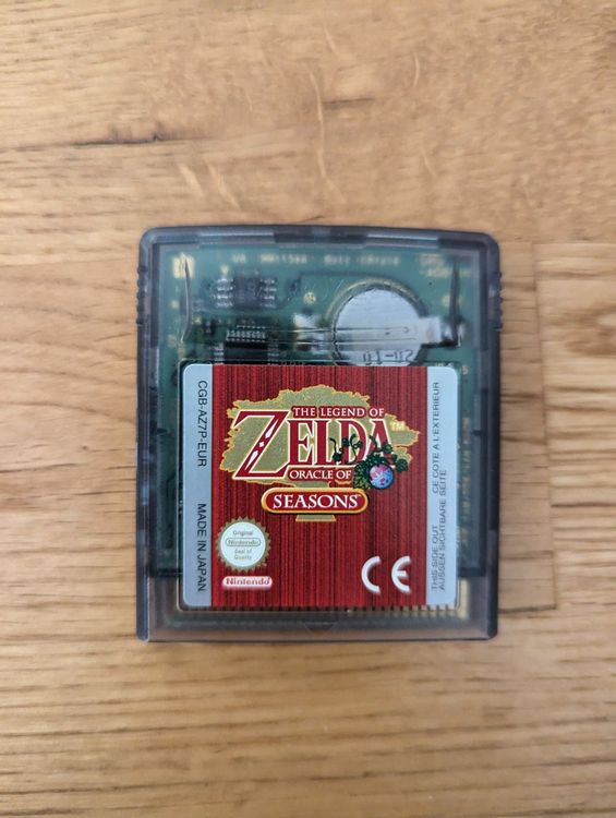 The Legend of Zelda Oracle of Seasons für GameBoy Color (Gebraucht) in ...