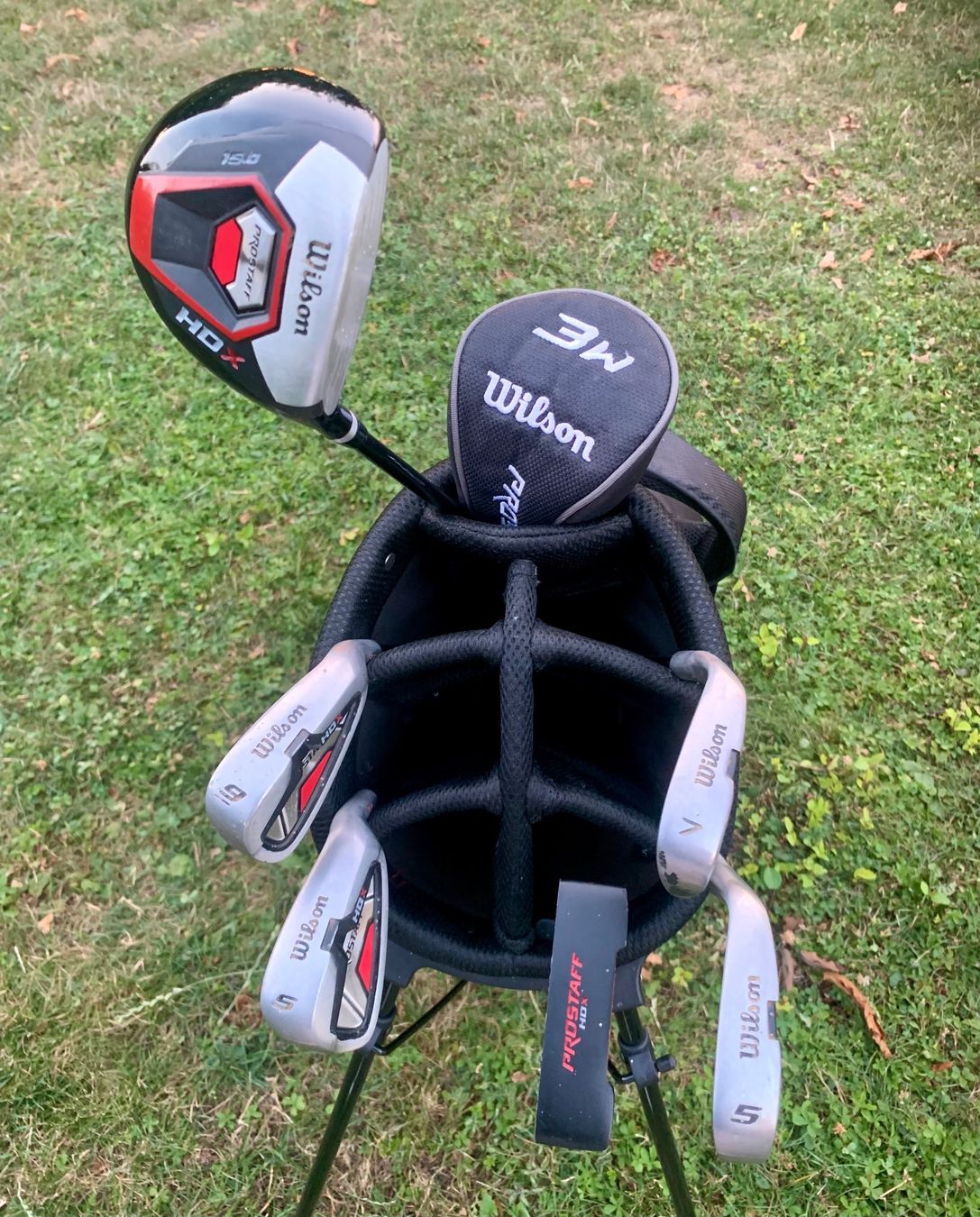 Wilson Mazze & Set: Wilson Golf Set HDX Prostaff mit Tasche – Usato da Amriswil venduto da chr_6pnt 2