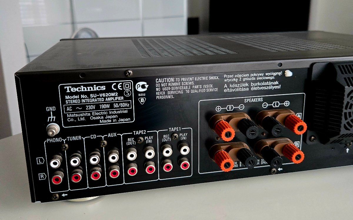 Technics Verstärker: Technics SU-V620M2 Stereo Integrated Amplifier – Gebraucht aus Riedt b. Erlen von 63ak 4