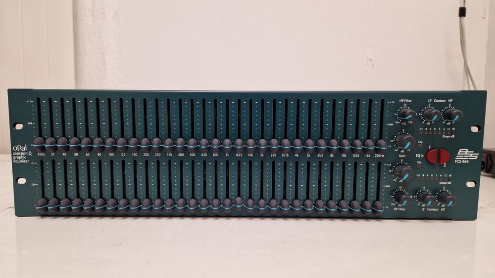 BSS oPal constant Q graphic equalizer Kaufen auf Ricardo