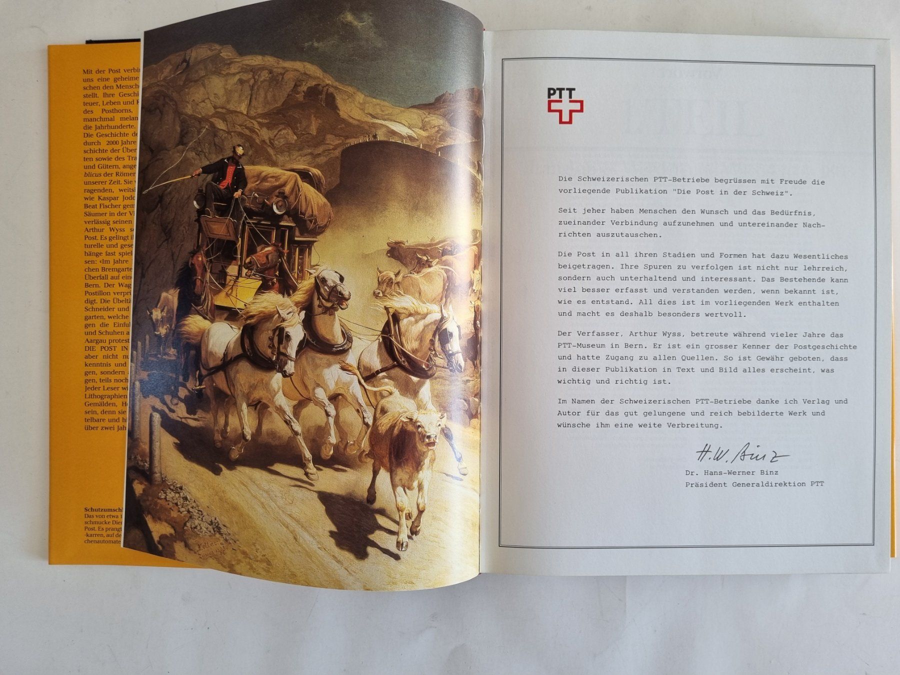Libri: DIE POST in der SCHWEIZ - Buch (Arthur Wyss) – Usato da Opfikon venduto da Diversamente 3