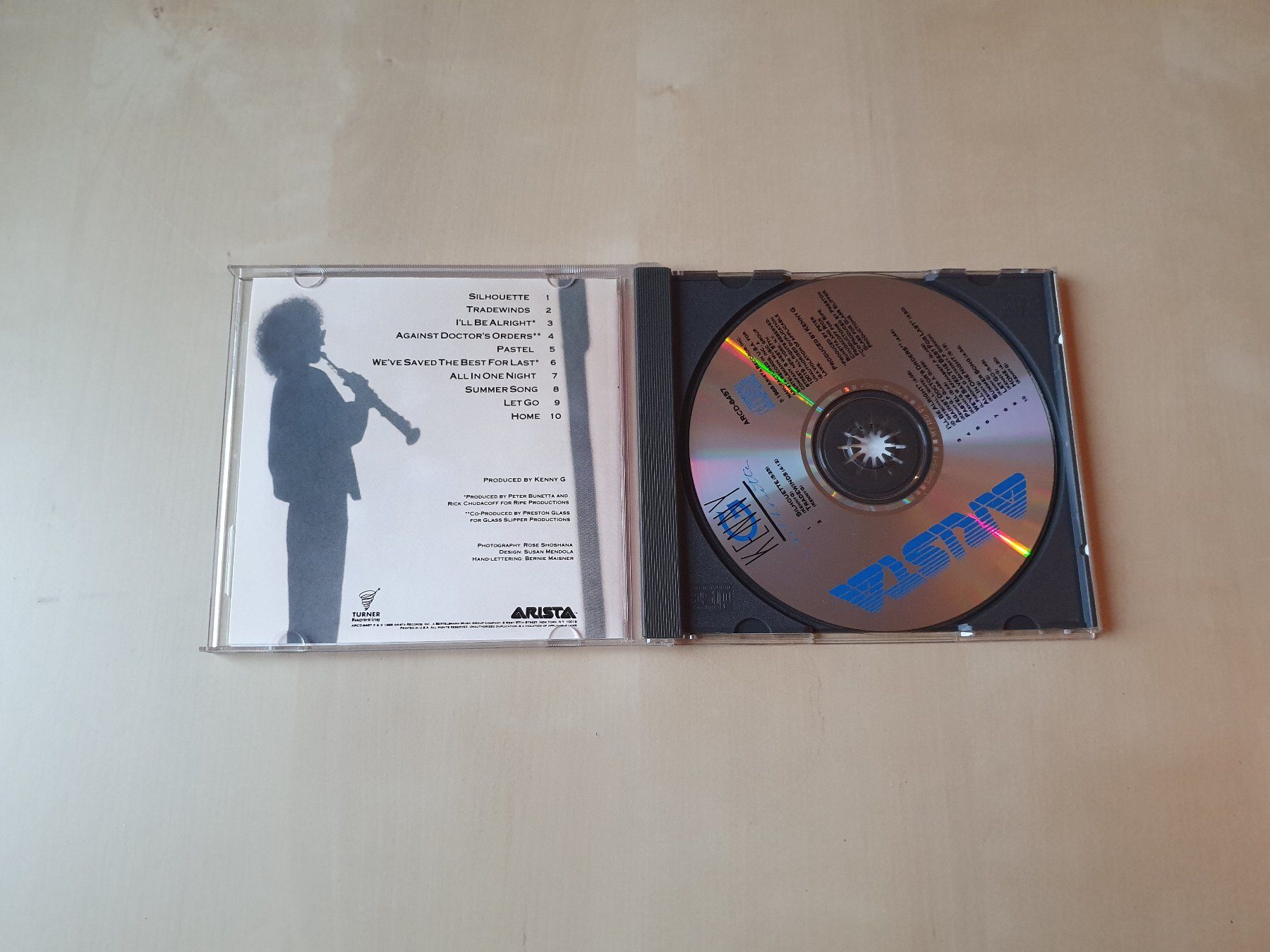 CD: Kenny G Silhouette – Usato da Stansstad venduto da collectorsshop 2
