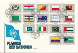 UNO Flaggen der Nationen 1984