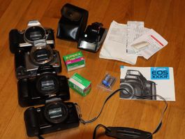 Canon Eos 300 D, Eos 500 N, Eos 1000 F, Eos 500