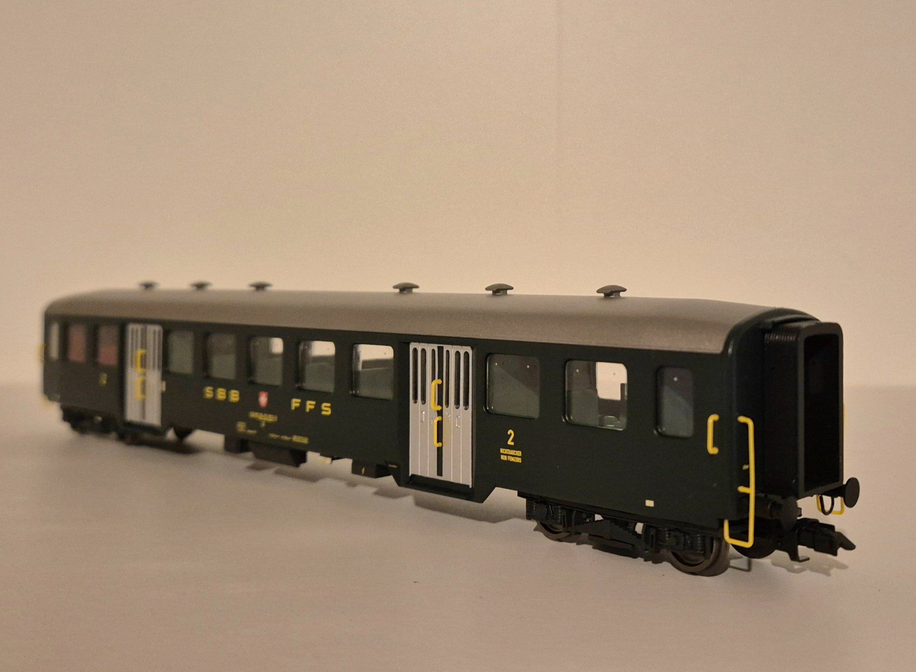 Liliput Modellini di ferrovie: Liliput SBB Leichtstahlwagen 2. Klasse – Usato da Wittenwil venduto da ced_q8j7 3
