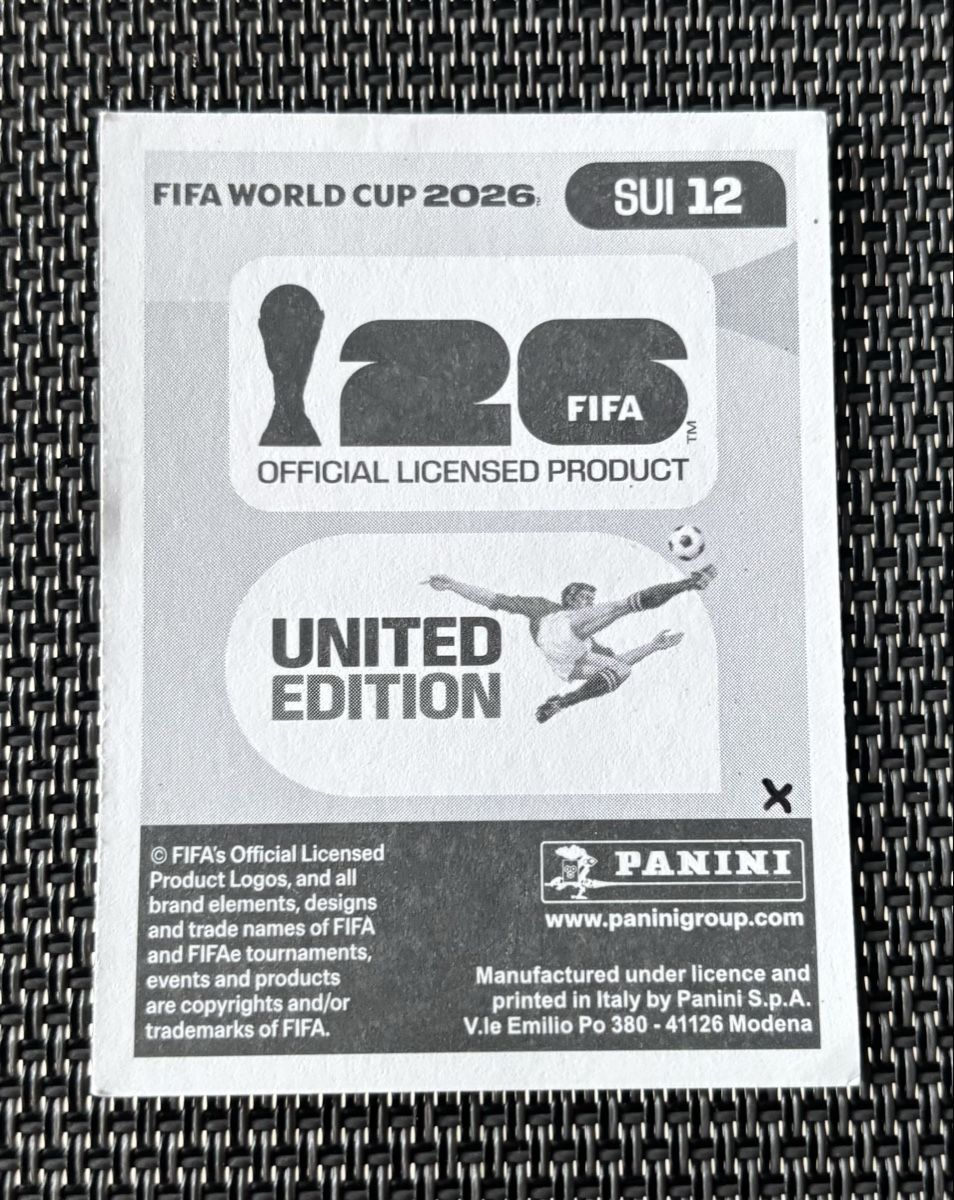 Panini Carte collezionabili: SUI 12 Panini Fabian Rieder – Nuovo (secondo la descrizione) da Leuggern venduto da marinakeller90 1