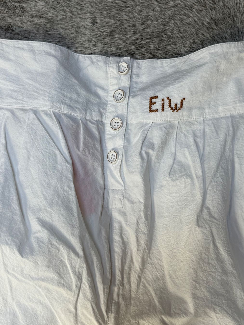 Ewa I Walla Pantaloni: Pantalon blanc Ewa I Walla taille M – Usato da Céligny venduto da kimag1 3