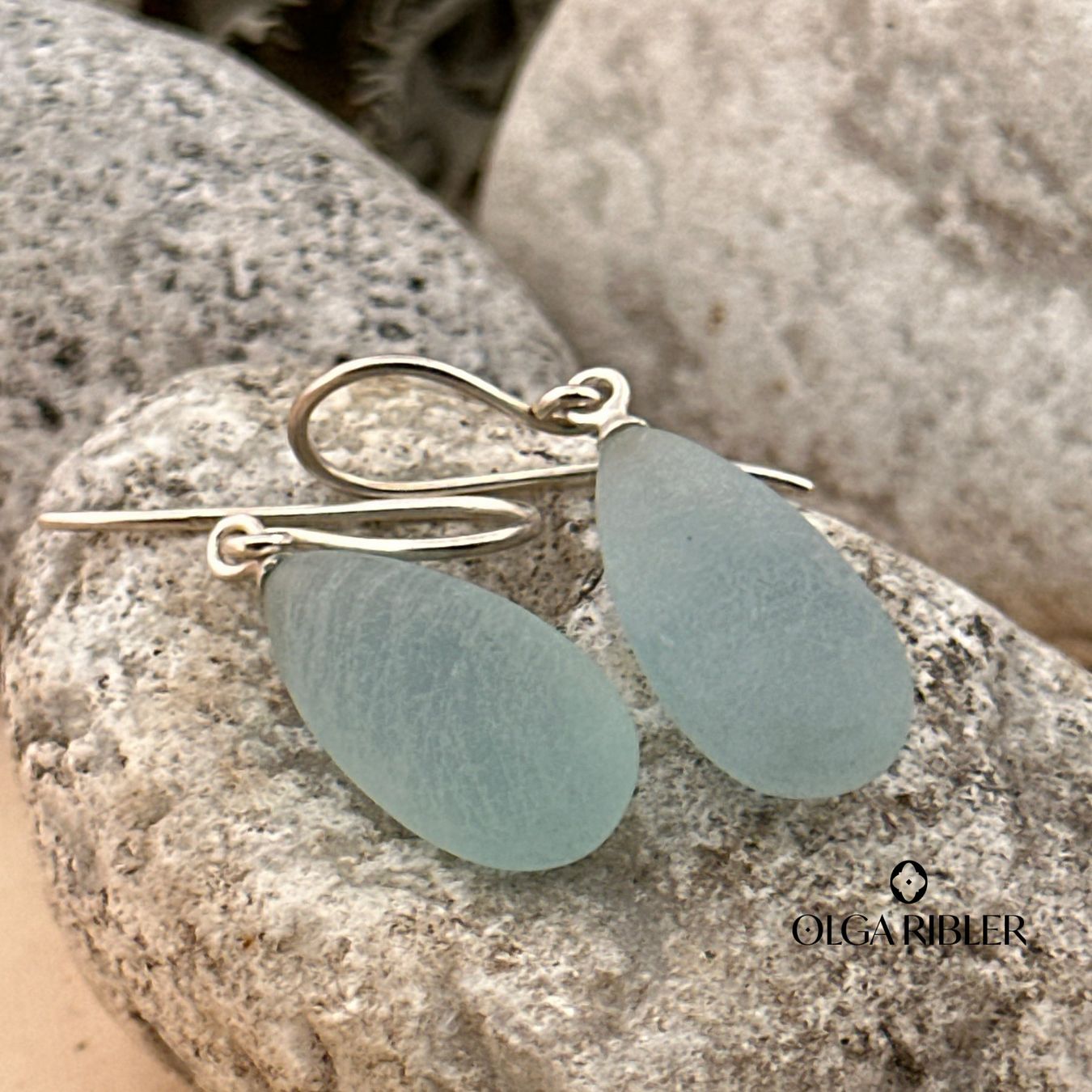 Olga Ribler Ohrringe & -stecker: Ohrhänger - Aquamarine - Silber 925 – Neu (gemäss Beschreibung) aus Luzern von Schmuckoutlet 5