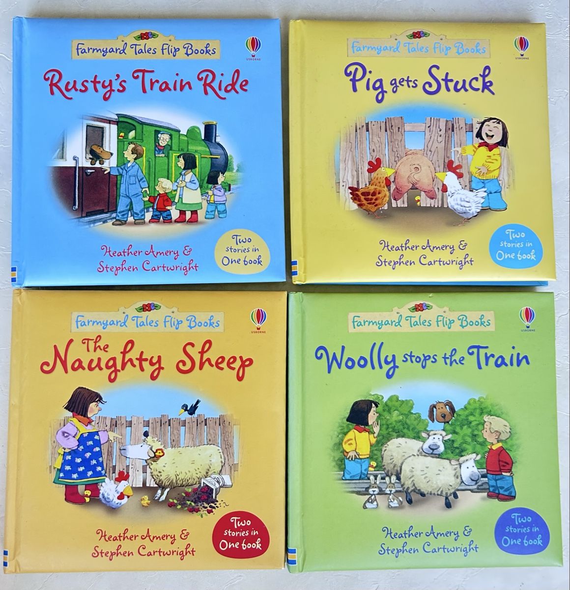 Libri: Farmyard Tales Flip Book – Nuovo (secondo la descrizione) da Egg b. Zürich venduto da egg2665 1