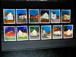 FL 1978 Freimarken Bauten ET
