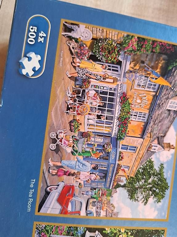 Puzzle: Puzzle 4x500 – Usato da Winterthur venduto da feehee