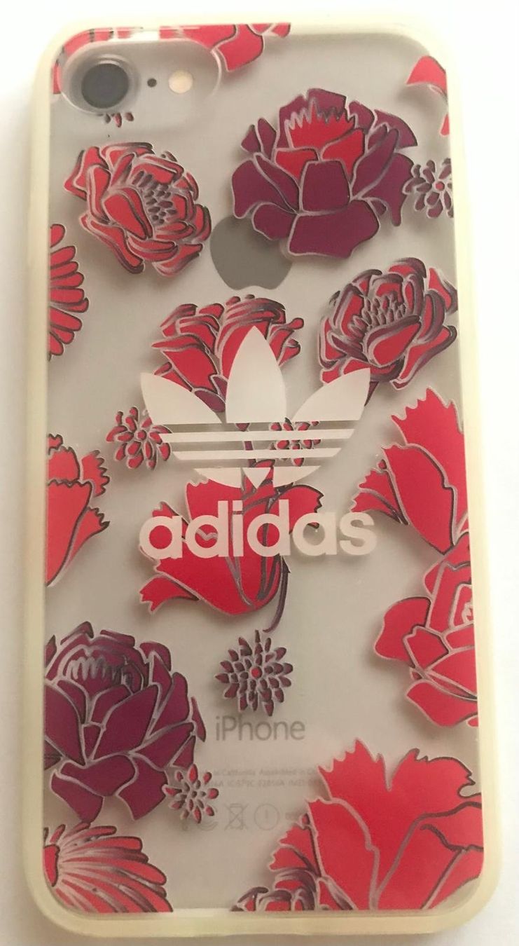 Cover & Protezioni schermo: Adidas Handyhülle iPhone 7/8 rot – Nuovo (secondo la descrizione) da Bassersdorf venduto da maga1g