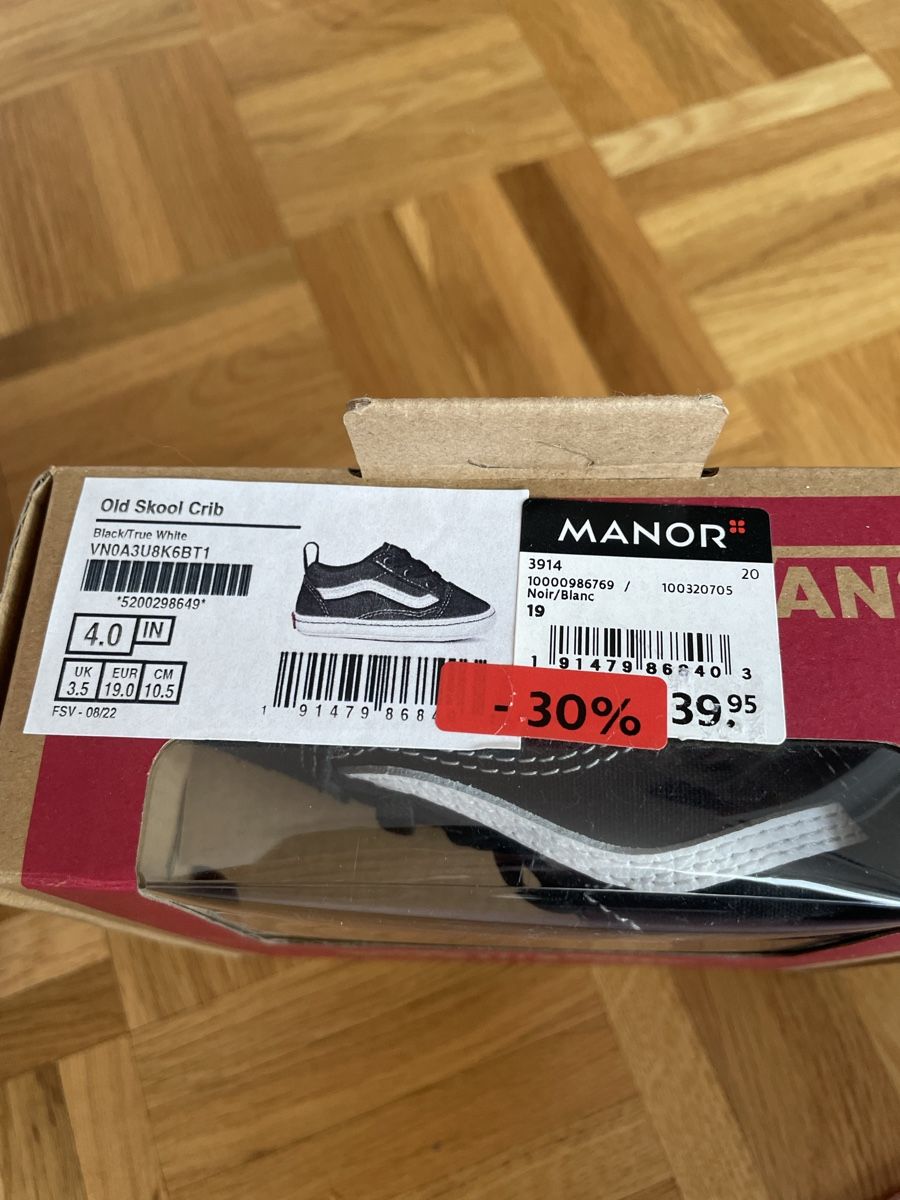 Vans Scarpe per ragazzi: New! Vans Old Skool Crib, taille 19 – Nuovo e nell'imballaggio originale da Versoix venduto da Pti-pois 4