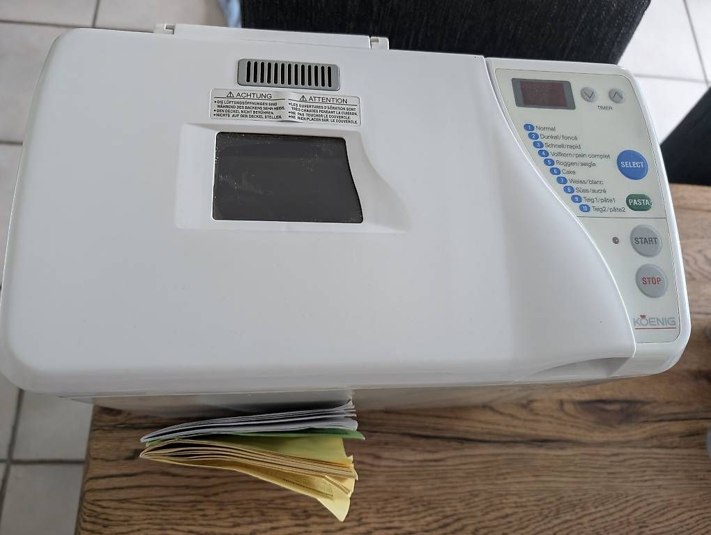 Elettrodomestici da cucina: König Brotbackautomat – Usato da Zofingen venduto da claudiawesp