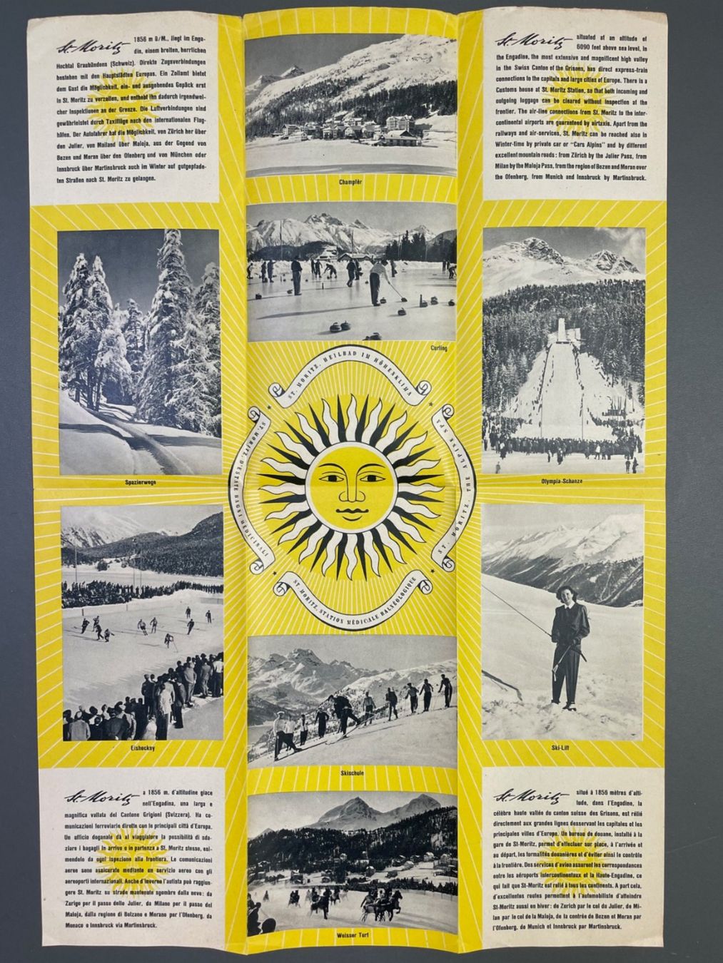 Dokumente: St. Moritz / Ski Skifahren – Gebraucht aus Luzern von oh_08 1