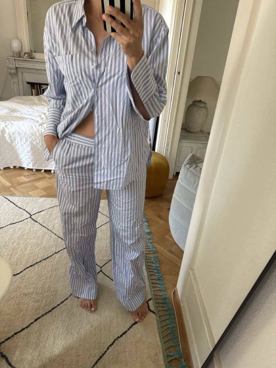 Mango Lotti di vestiti: Ensemble pyjama Camille x Mango rayé, taille M  – Usato da Genève venduto da Cicin 1