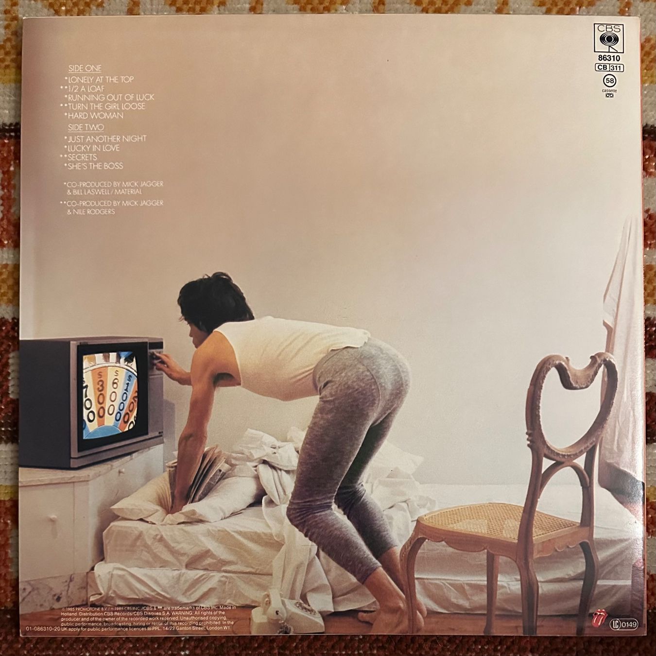Dischi in vinile: LP - Mick Jagger – She's The Boss – Usato da Breganzona venduto da Onairda75 1