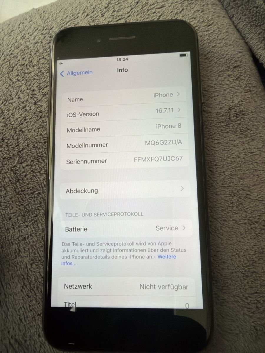 Apple Telefoni cellulari / Smartphones: Apple iPhone 8 Space Grey 64GB guter Zustand – Usato da Biberist venduto da Moma7 1