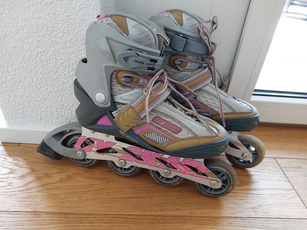 Patins à roul. & inline: Inliner Inline skates Gr. 37 mit Zubehör  – D'occasion à Oberuzwil par and_n5lg 1