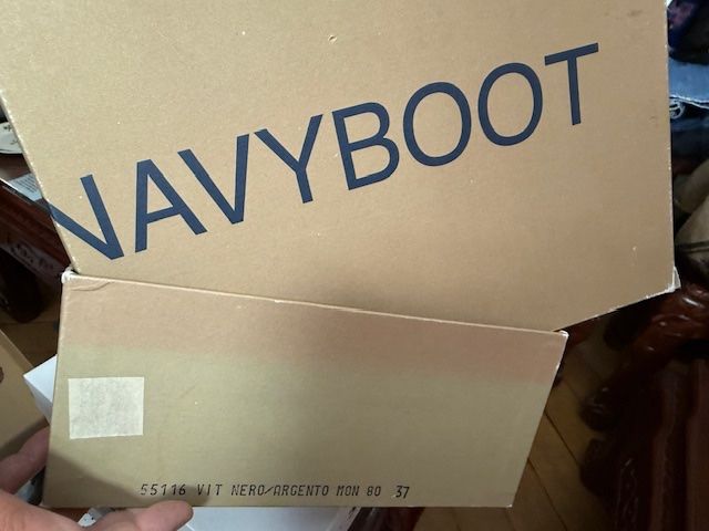 Navyboot Scarpe da donna: NAVYBOOT Stiefeletten Gr. 37 Leder schwarz – Usato da Winterthur venduto da projectcleanup 1