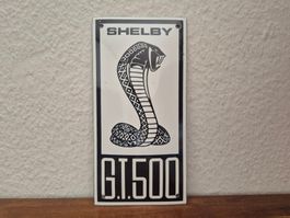 Emailschild Ford Mustang Shelby GT500 Service Emaille Schild