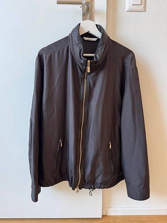 Brioni Luxury Jacket Leather Trim - Size XL
