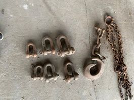 Schwerlast Haken und Ketten und Seil verbinder