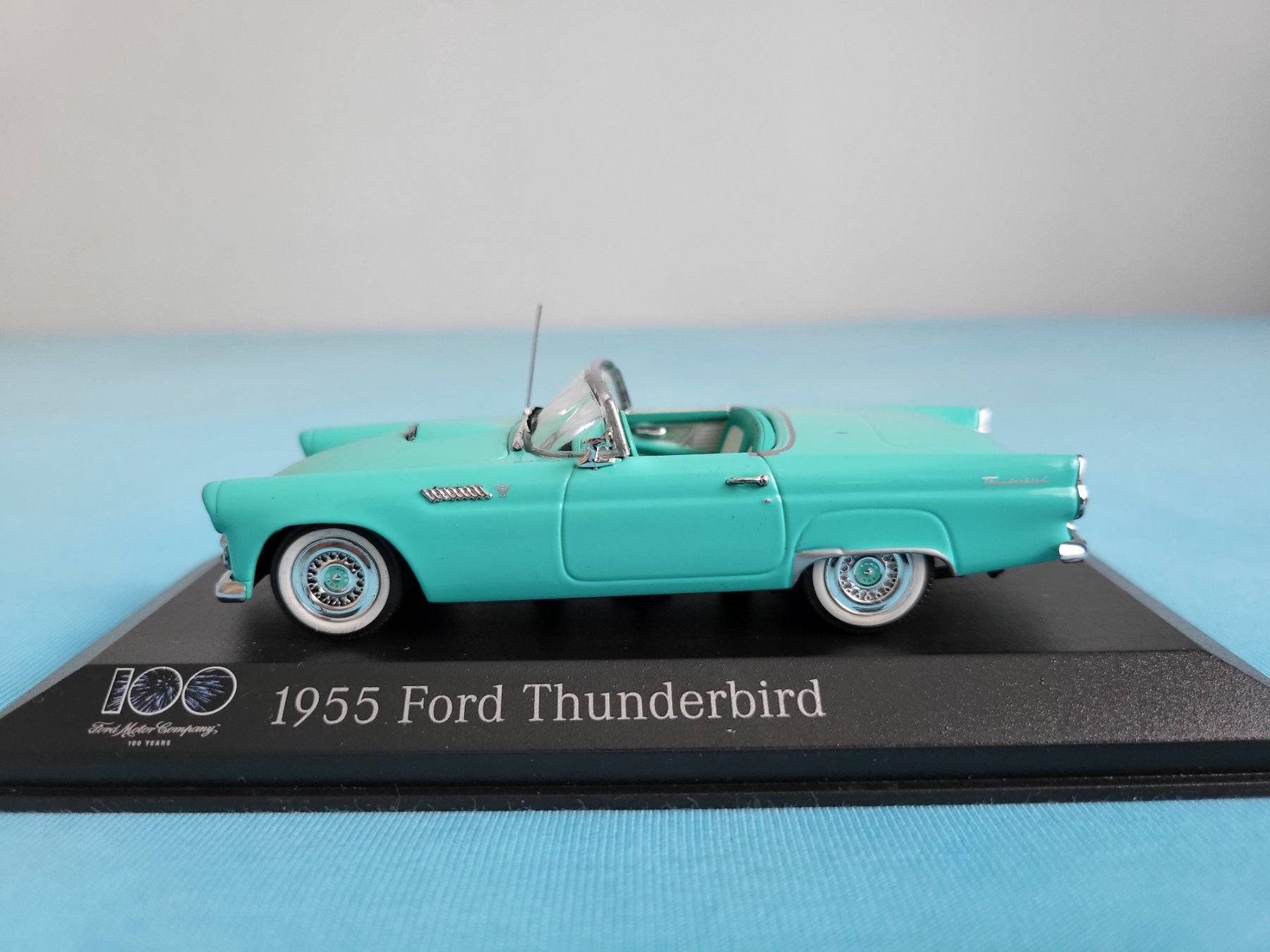 Minichamps Modellautos: Ford Thunderbird Convertible, 1955, Turquoise – Neu (gemäss Beschreibung) aus Glattbrugg von PhilKrill 1