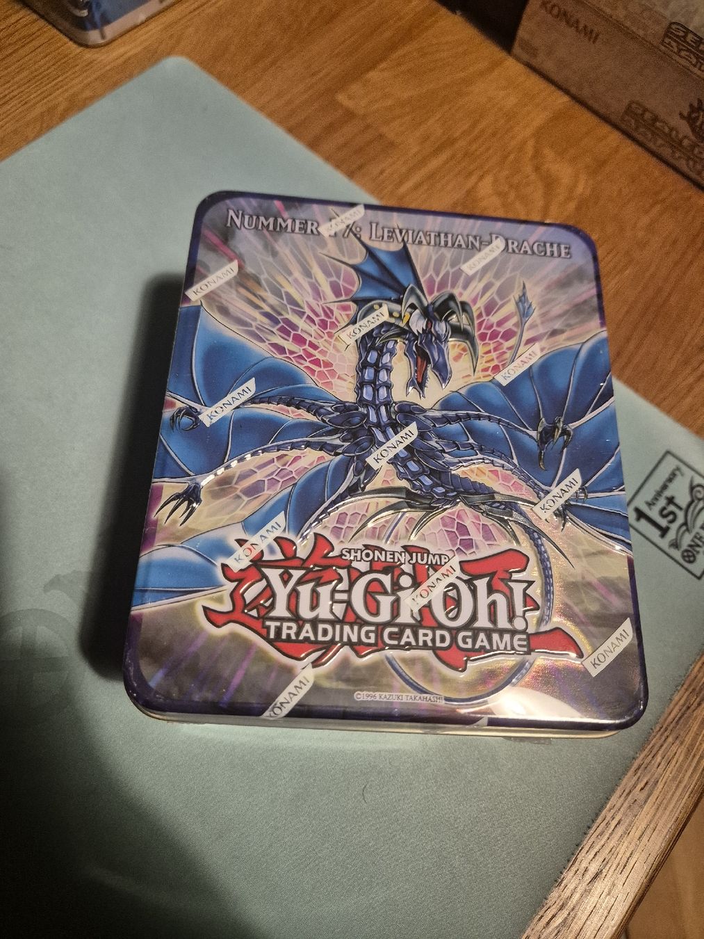 Yugioh Carte collezionabili: Nummer 17: Leviathan-Drache Tin Box – Nuovo e nell'imballaggio originale da Biel venduto da 1234n.w.1234