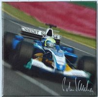 Sauber C24 (2005) signiertes Sauber Racing Art