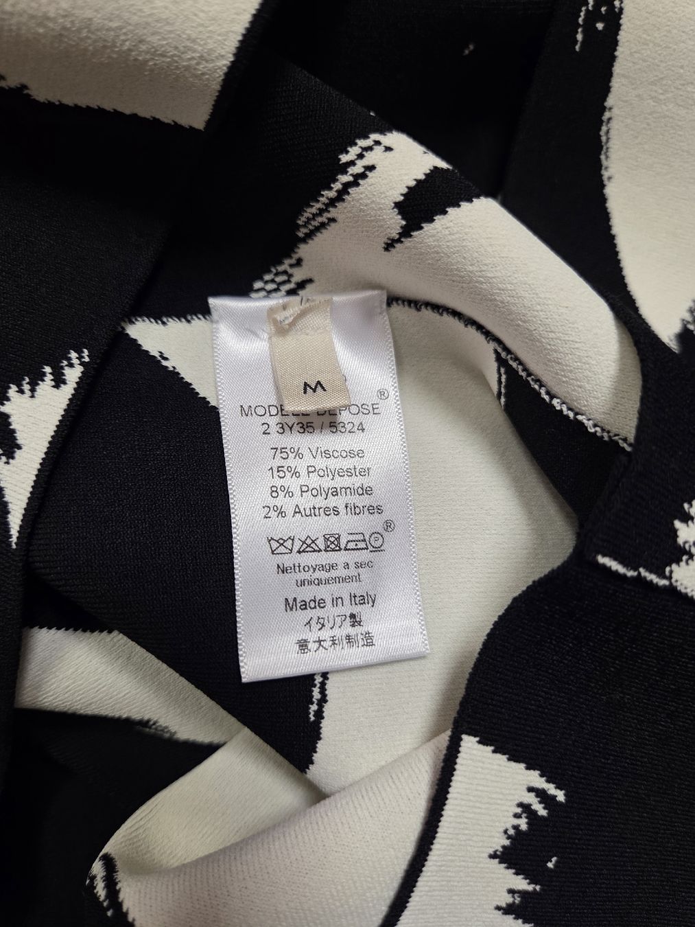 Celine Vestiti: Celine Black White Mini dress – Usato da Zürich venduto da finesse.shop 5