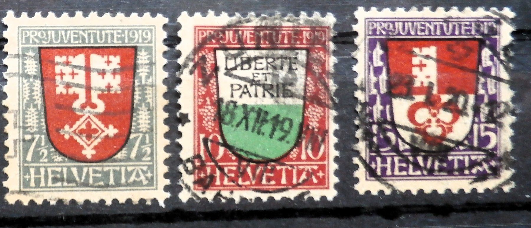 Alle Briefmarken: CH Pro Juventute 1919 – Gebraucht aus Kehrsatz von Bernherb2 1