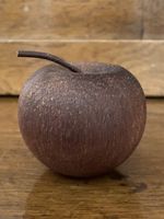 Diffuser Apfel braun Holz gedrechselt 