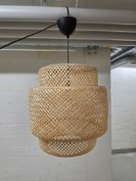 Hängeleuchte Lampe Naturmaterial Geflecht Ø 30cm