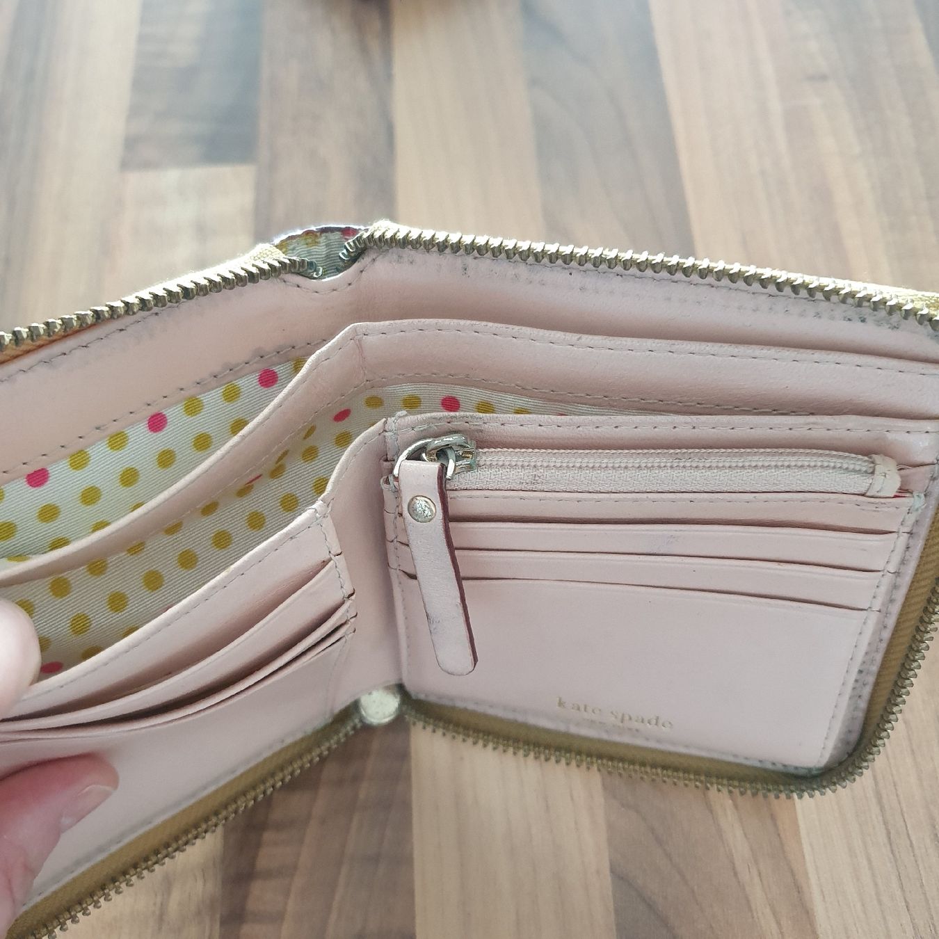 Kate Spade Portamonete: Portefeuille cuir jaune Kate Spade – Usato da Carouge GE venduto da bub_c8hk 2