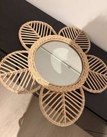 Blumenspiegel Rattan